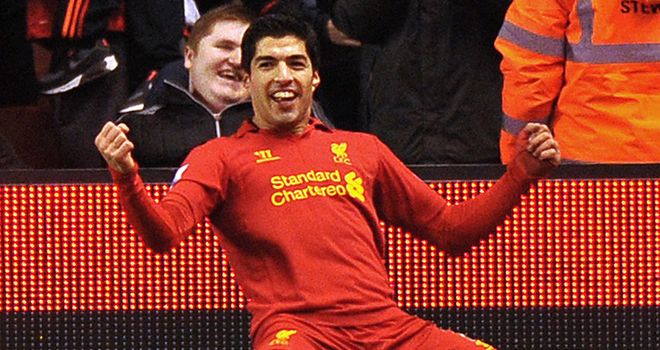 Luis Suarez: Prolific as a central striker this season