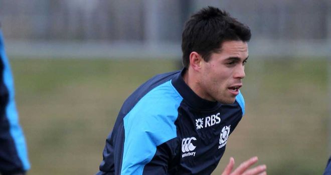 Sean Maitland: Wing in training with Scotland on Tuesday