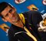 Novak Djokovic: struck 47 winners to Murray's 29 to win the trophy