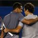 Federer was taken to the limit but came through to claim a 7-6 4-6 7-6 3-6 6-3 win