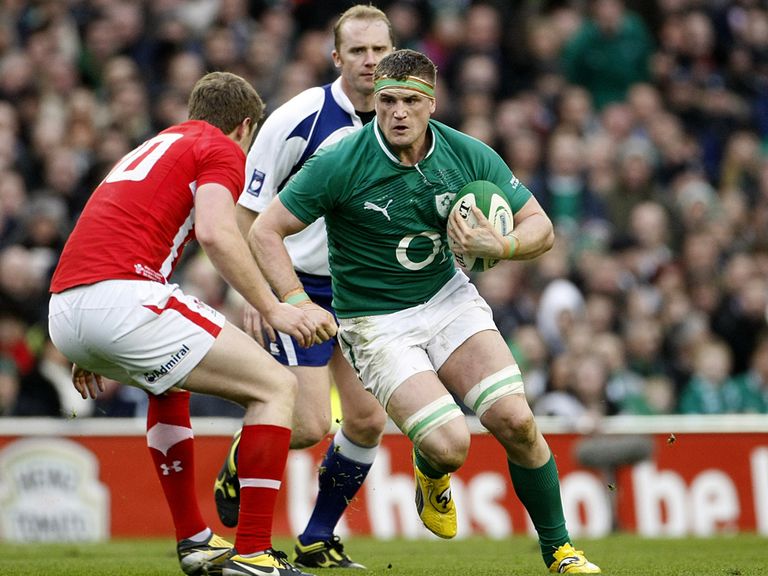 Jamie Heaslip: Handed the Ireland captaincy
