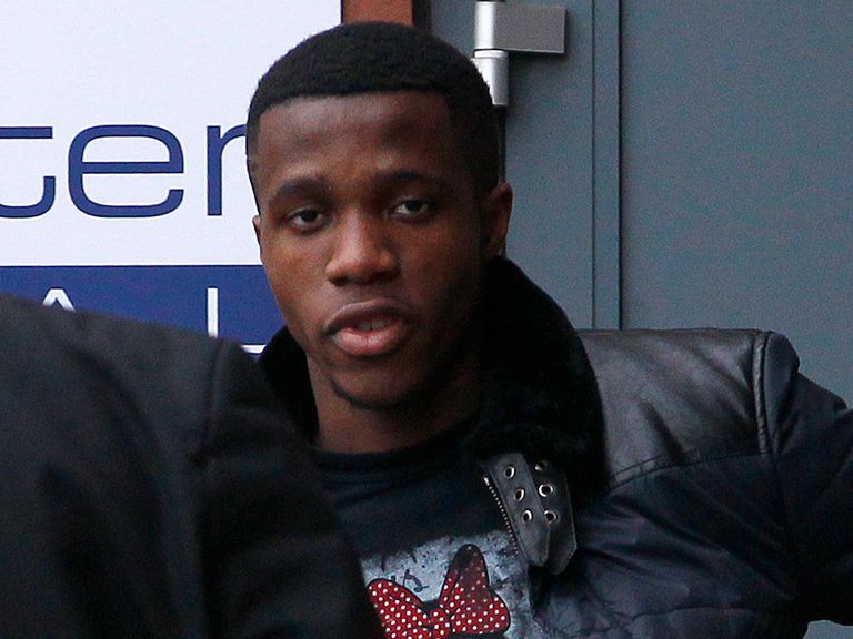 Wilfried Zaha: Improper conduct charge
