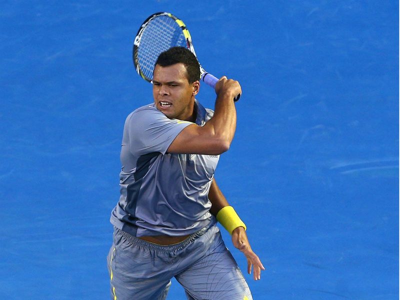 But Jo-Wilfried Tsonga stood in his way