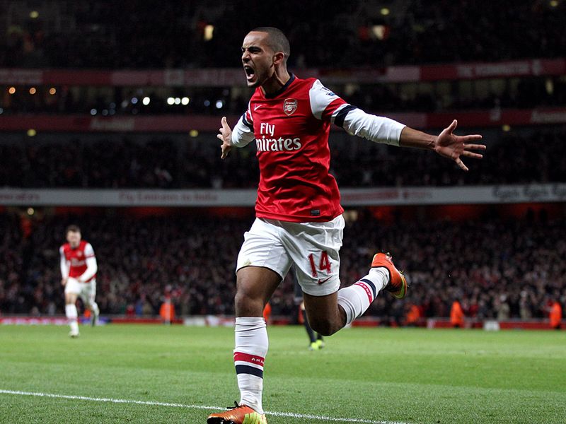 Before Theo Walcott's stunning goal ensures they earn a 2-2 draw with Liverpool