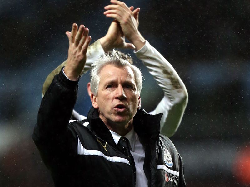 Alan Pardew is clearly delighted with Newcastle's crucial win which lifts them four points clear of third-bottom Villa