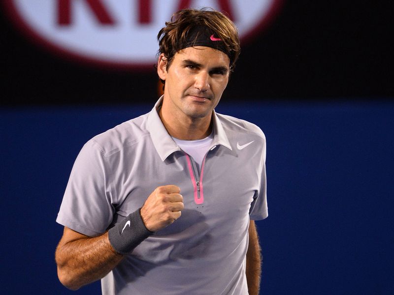 But Federer battled back to take the set on a tie-break and we went to a decider.