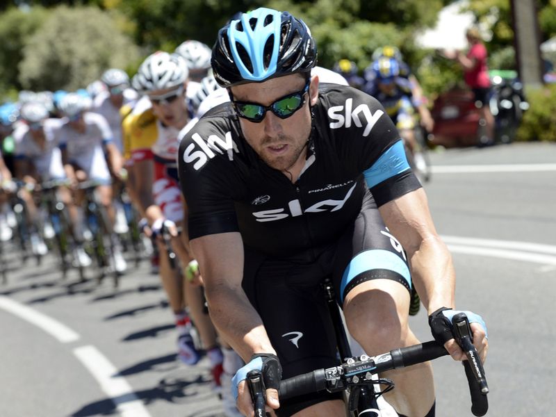Bernhard Eisel spent time patrolling the front of the peloton on day one