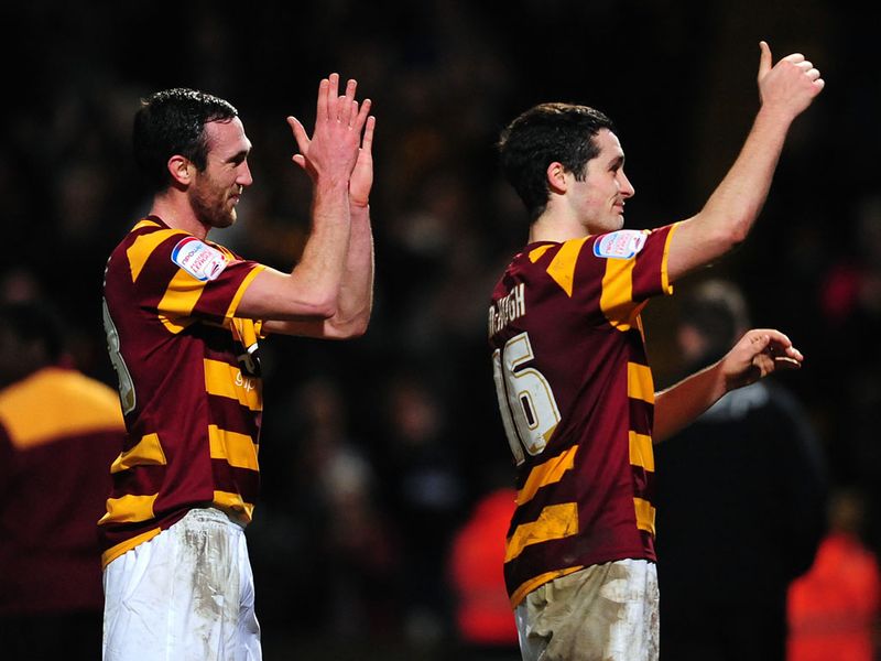 McArdle and McHugh applauded the fans following the famous 3-1 victory