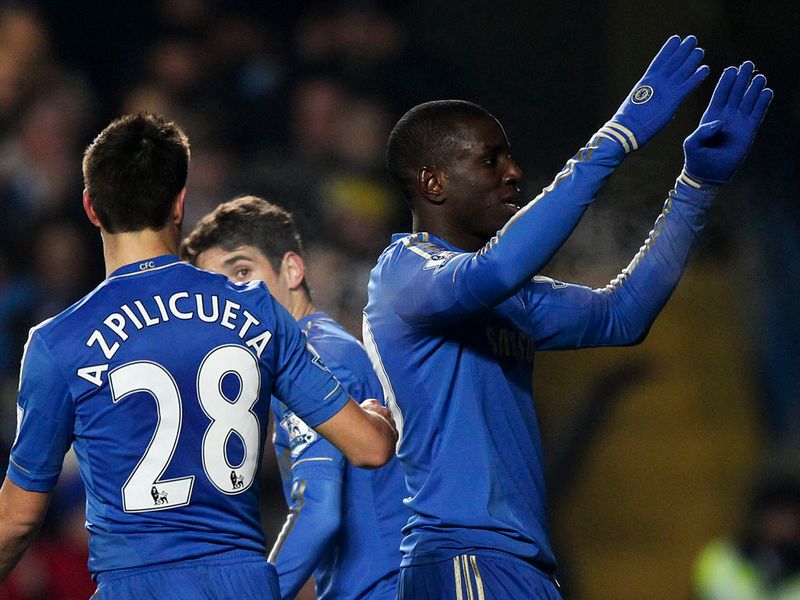The Blues celebrates as Ba justifies his selection ahead of Fernando Torres