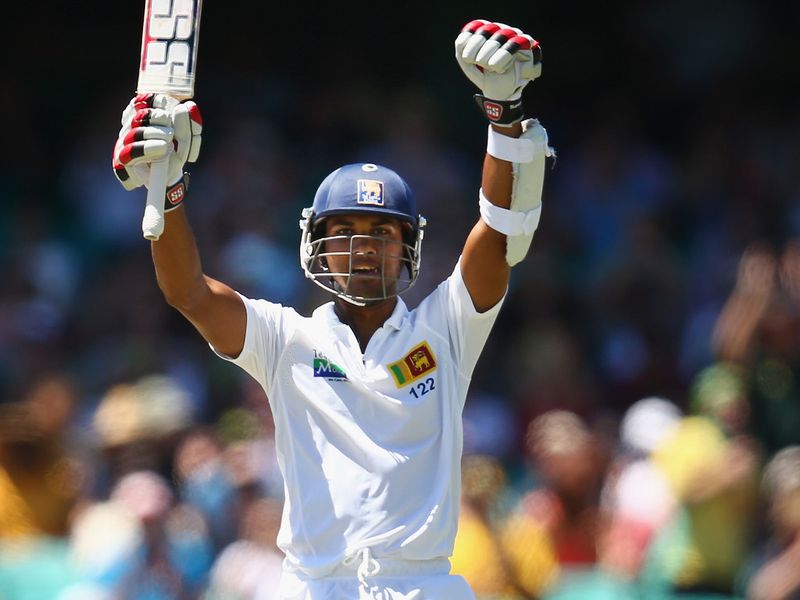 Dinesh Chandimal was unbeaten on 62 as Australia required 141 to win.