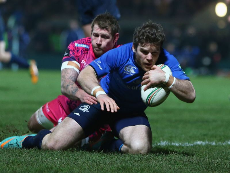 Gordon D'Arcy: Scored one of Leinster's tries in their 29-20 bonus-point win over Exeter