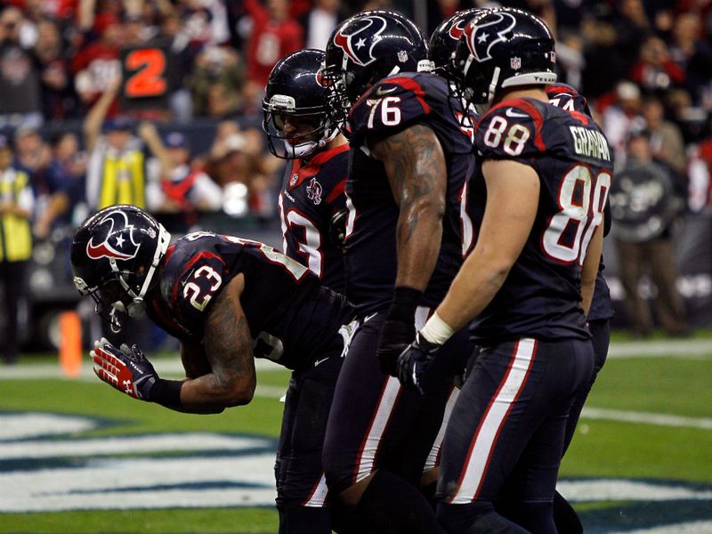 However, Arian Foster's touchdown proved crucial in the final reckoning - the running back managed 140 yard rushing.
