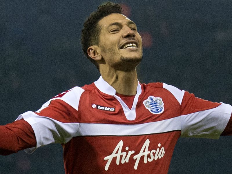 Jay Bothroyd celebrates scoring the winner for QPR against West Brom at The Hawthorns