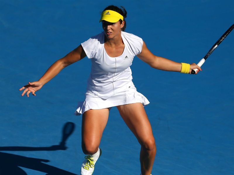 Laura Robson hoped to build on her fantastic win over Petra Kvitova.