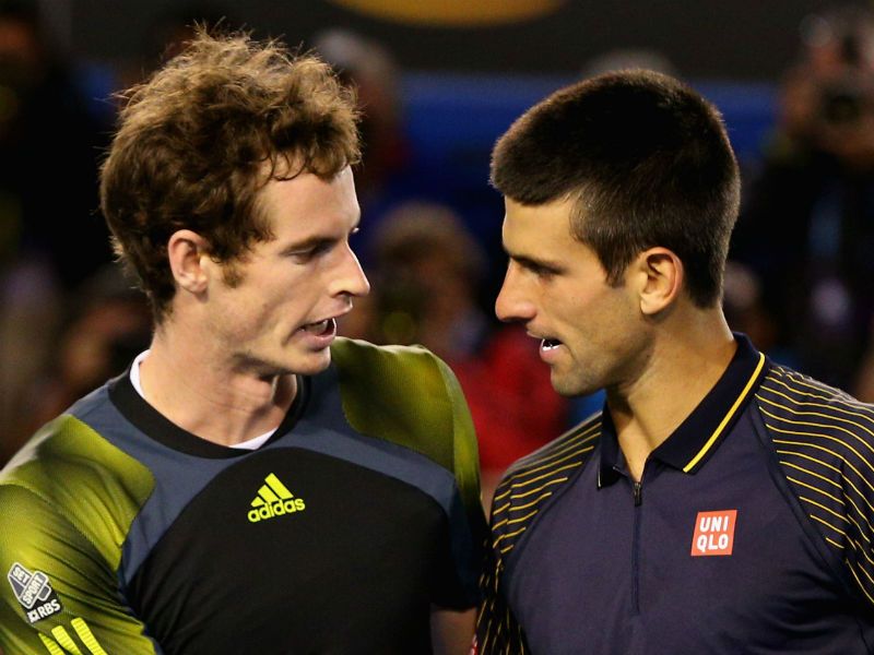 Well done mate! Murray congratulates Djokovic on his sixth Grand Slam title