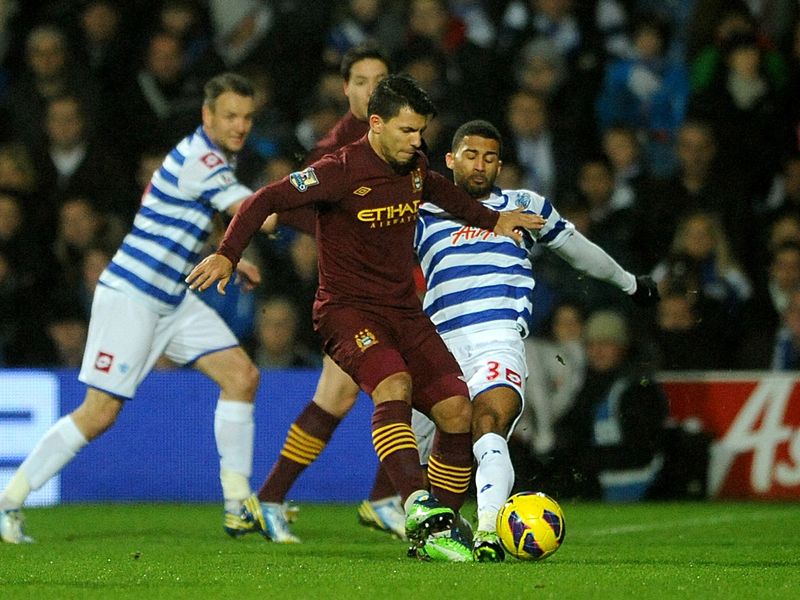 Sergio Aguero is unable to break the deadlock as City settle for a goalless draw