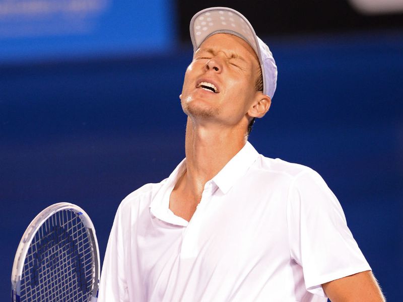 Berdych won the second set but was otherwise outplayed