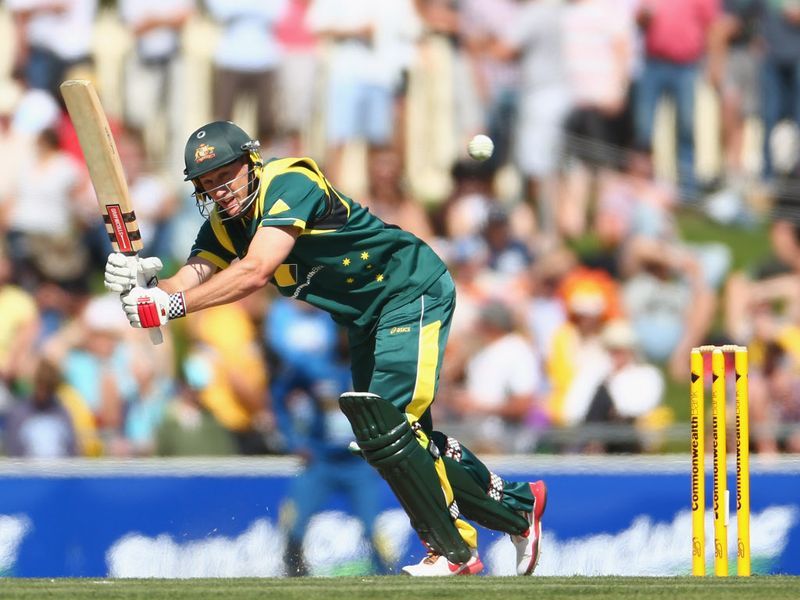 David Hussey afforded Hughes good support.