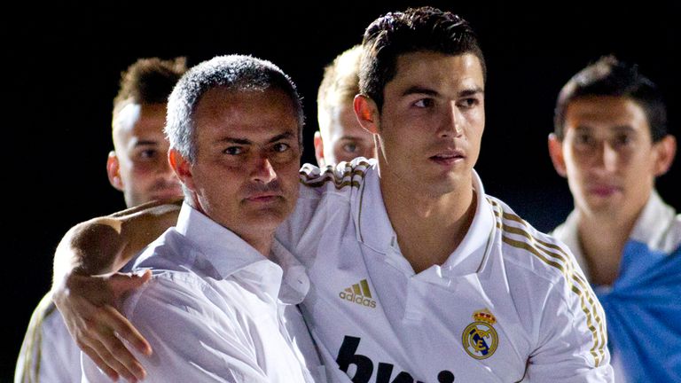 Cristiano Ronaldo (r): Unsure about and Jose Mourinho's future