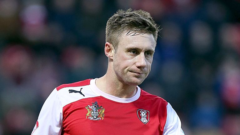 David Noble: Sent off in the first half
