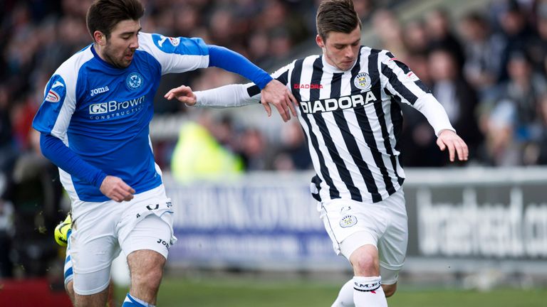 Graham Carey: On his way out of St Mirren this summer