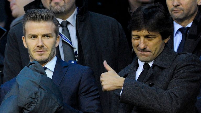 Leonardo: Happy with Beckham and fan of Rooney