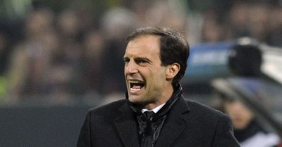 Massimiliano Allegri: Pleased with his side's defending at the San Siro