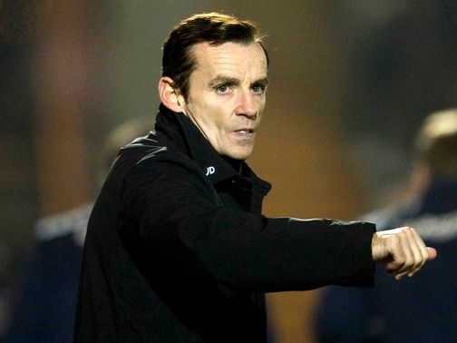 Danny Lennon: Pleased with the victory over Hearts
