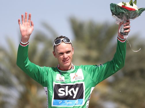 Chris Froome: Won the Tour of Oman