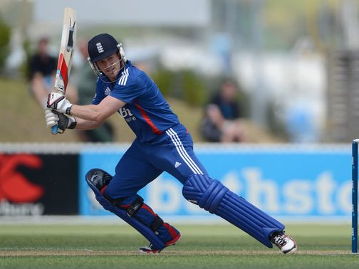Morgan: Hit a half-century in defeat