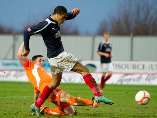 Lyle Taylor scores his second goal.