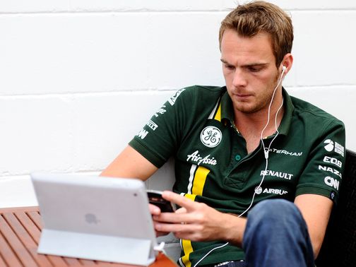 Van der Garde: Will drive alongside Pic