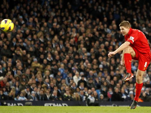 Steven Gerrard's goal ensured Liverpool gained a point