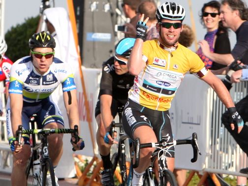 Mark Cavendish: Three stage wins in a row