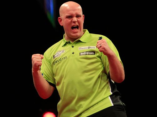 Michael van Gerwen: Stunning form in Cardiff