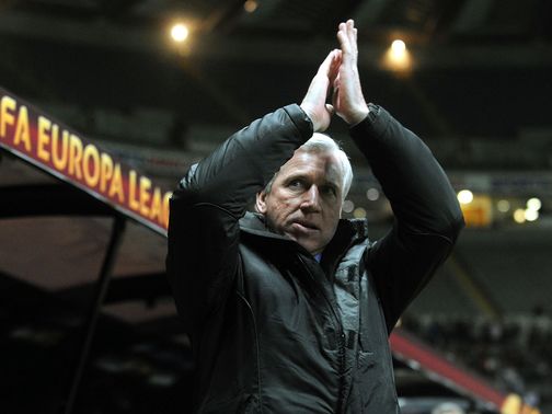 Alan Pardew: Clash in Russia tonight