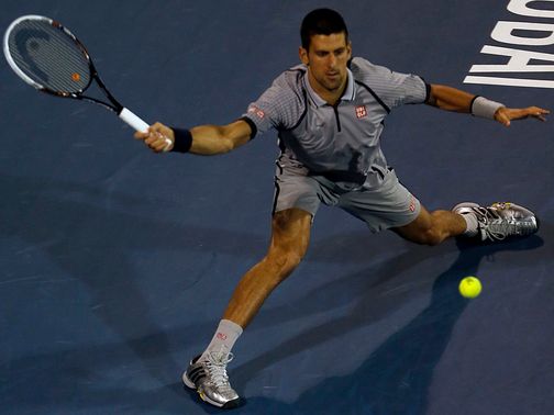 Novak Djokovic: Safely through to last four in Dubai