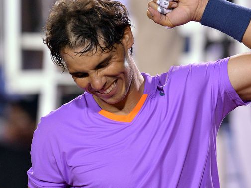 Rafael Nadal: Through to final in comeback event