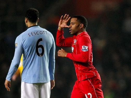 Jason Puncheon gave Southampton the lead at St Mary's