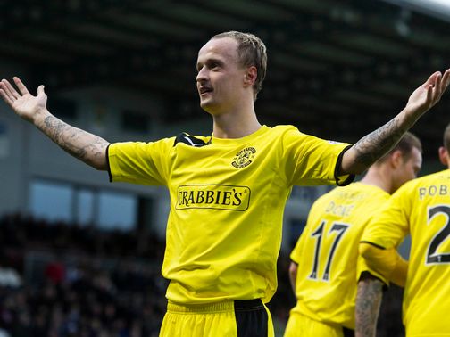 Leigh Griffiths: Can strike for Hibs