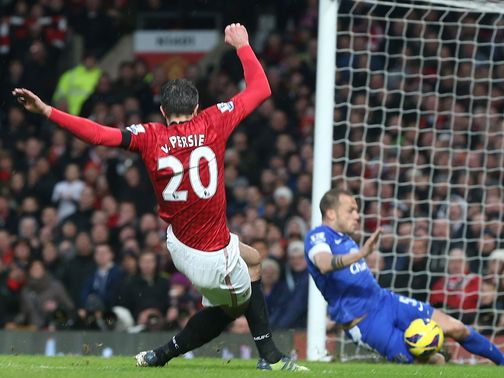 RVP and Man United are closing on the Premier League title&nbsp;