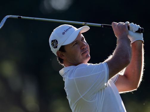 Richard Sterne: Holds joint halfway lead in Joburg