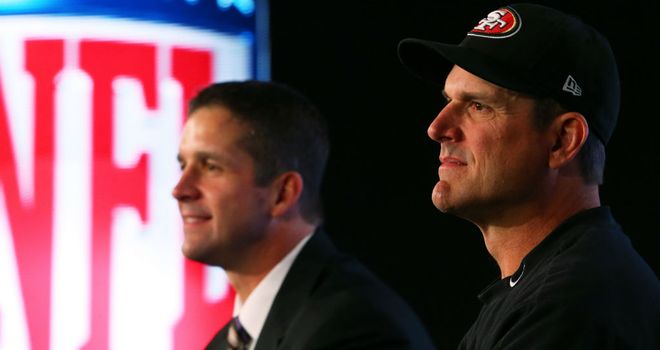 The Harbaugh brothers