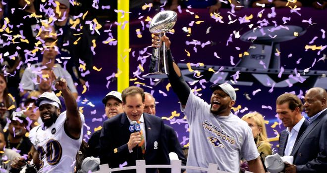 Baltimore crowned Super Bowl champions