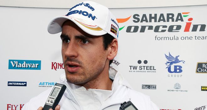 Adrian Sutil: Has yet to speak to former friend Lewis Hamilton