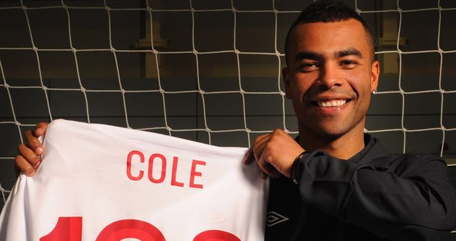 Ashley Cole: Has hit 100 caps - but who will remember?