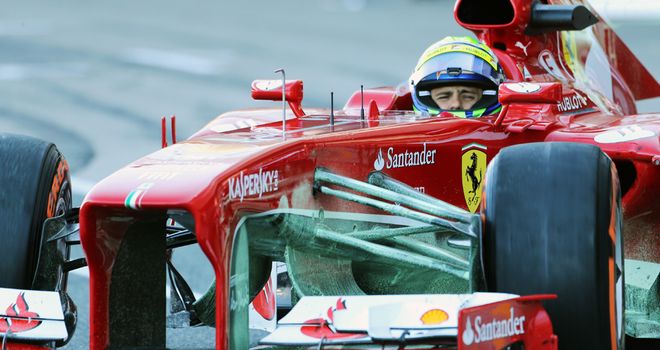 Felipe Massa: Set the fastest lap in testing on Thursday