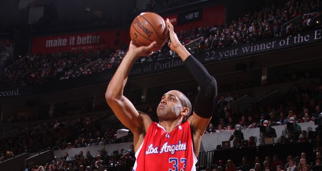 Hill: in action for LA Clippers