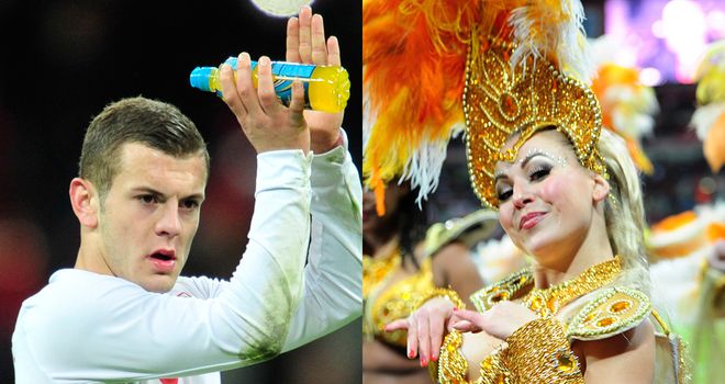 Jack Wilshere and Brazil dancer: Assets