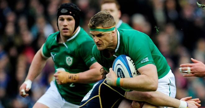 Jamie Heaslip: Defends decisions on penalties